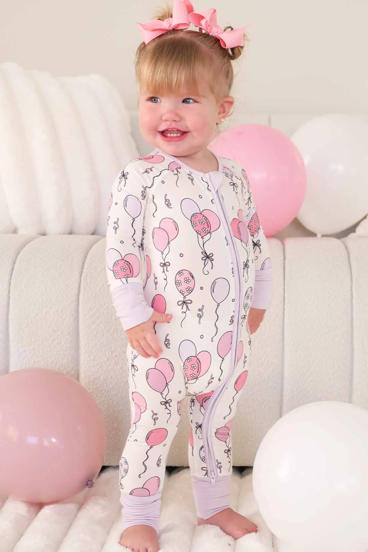 Party Time Convertible Zip Romper | Pink - Image 7