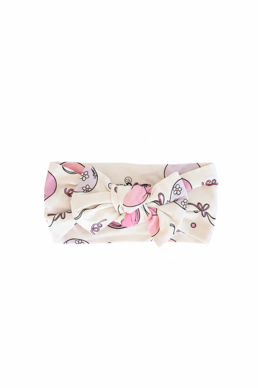 Printed Knit Large Bow Headwraps - Image 23