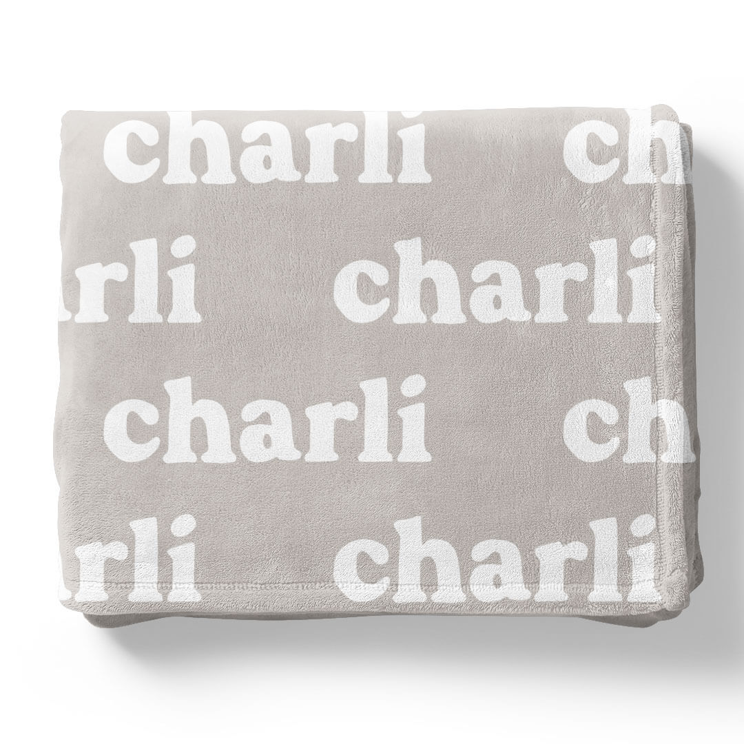 Pastel Neutrals Personalized Color Blanket - Image 9