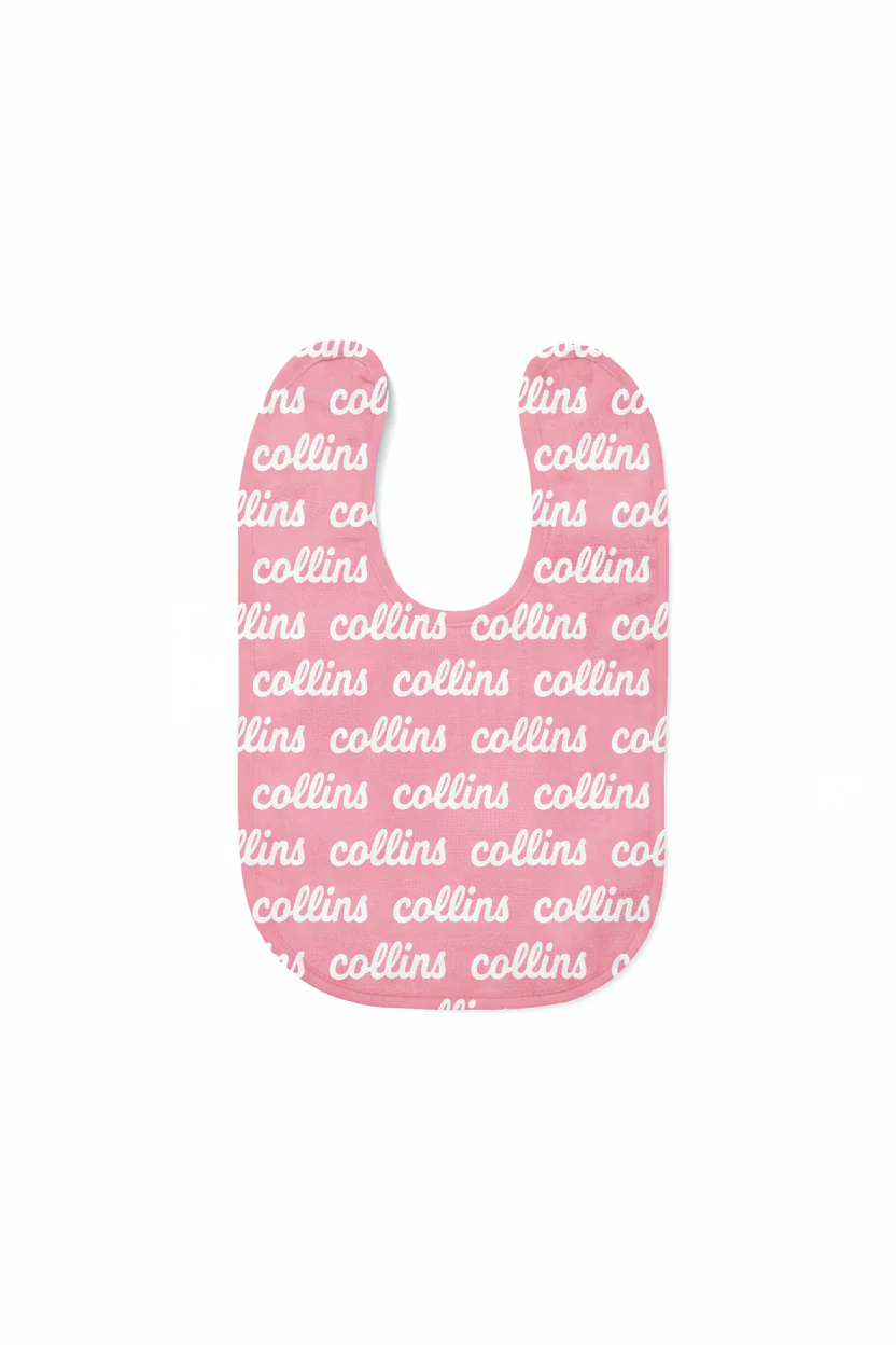 Personalized Baby Name Bib | Mauvelous