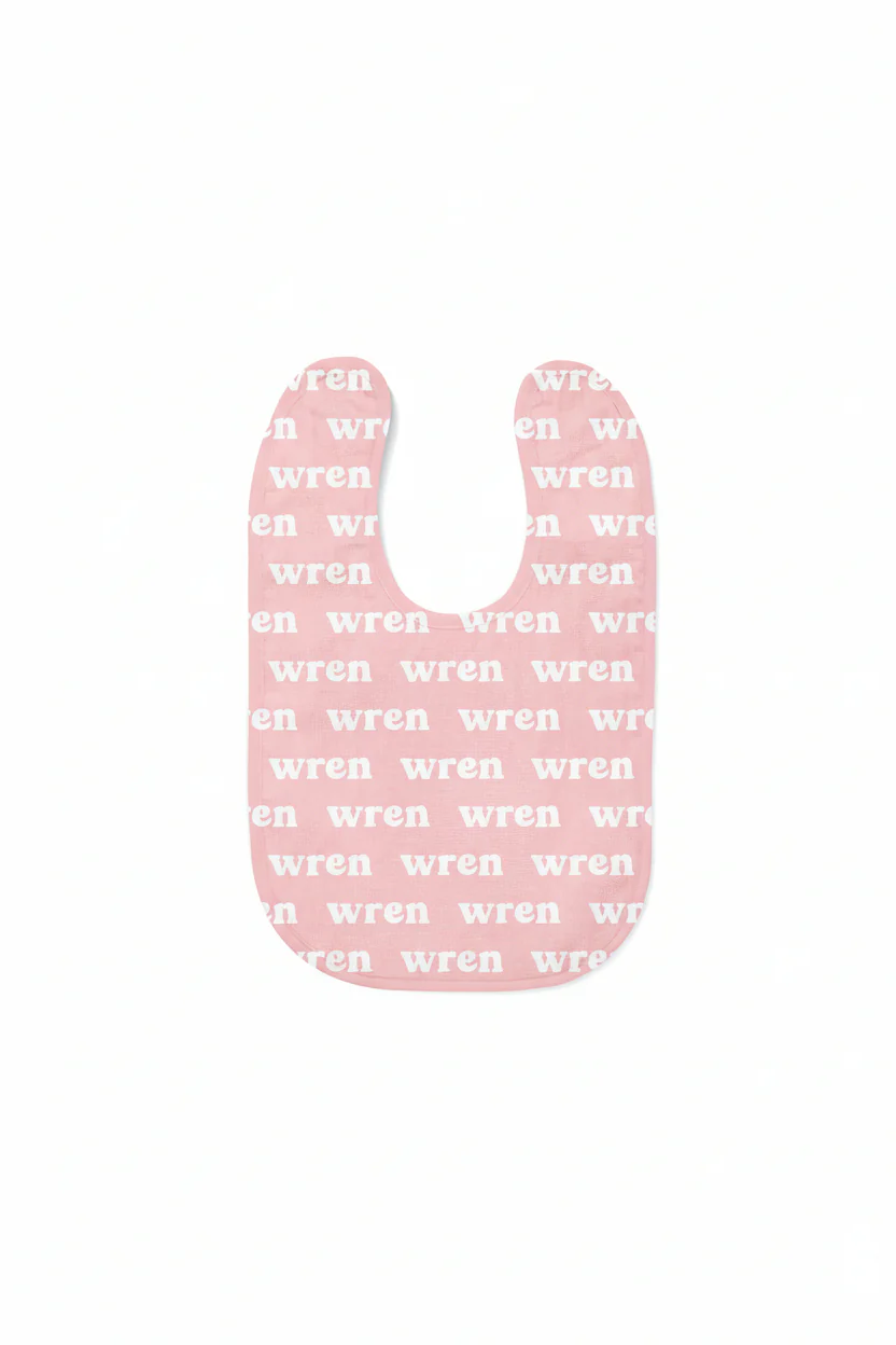 Personalized Baby Name Bib | Sweet Heart