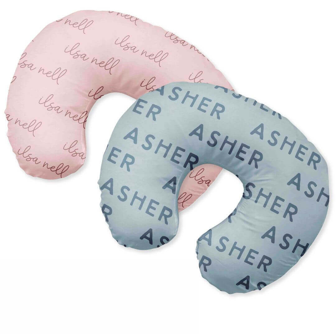 Personalized Baby Name Nursing Pillow Cover