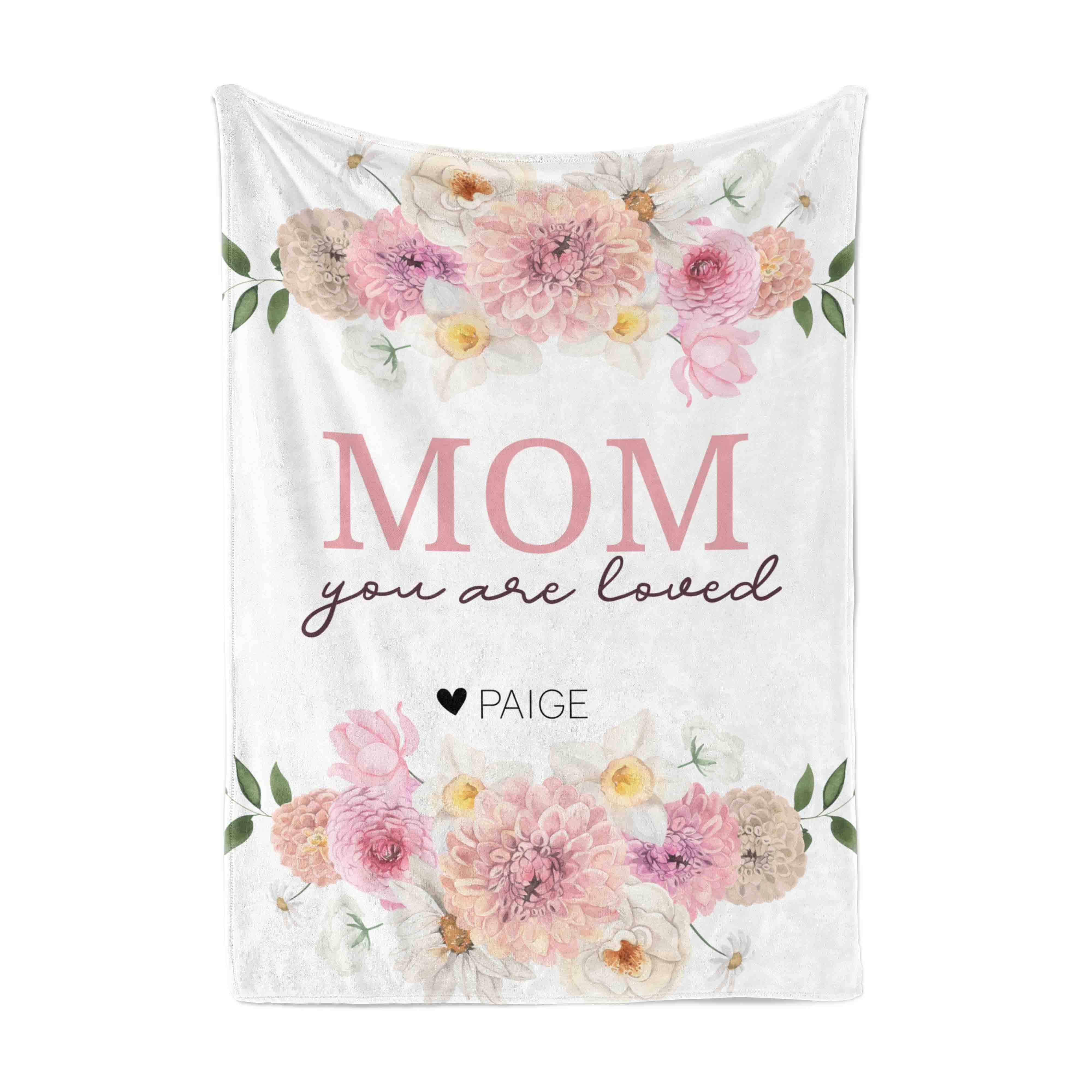 Personalized Blanket | Mom is Loved - Image 2