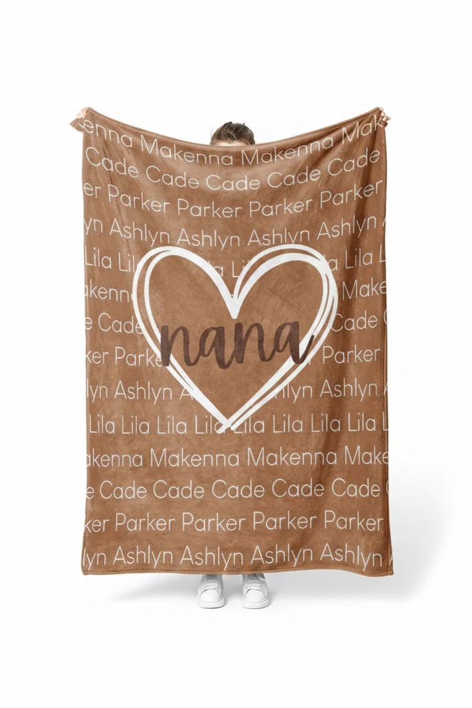 Personalized Blanket | Mom's Heart - Image 2