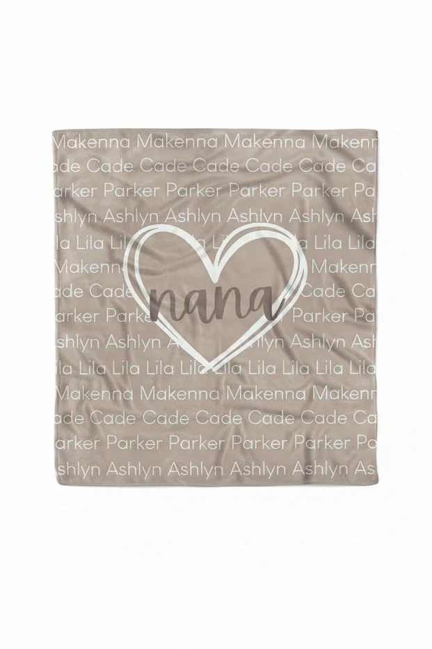 Personalized Blanket | Mom's Heart - Image 5
