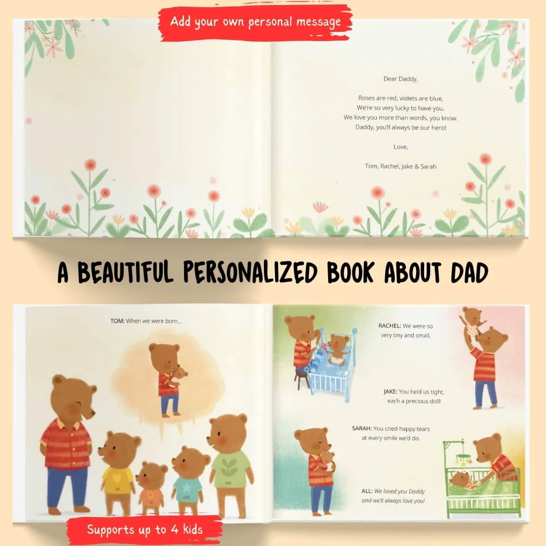 Personalized Book | Daddy and Us - Image 3