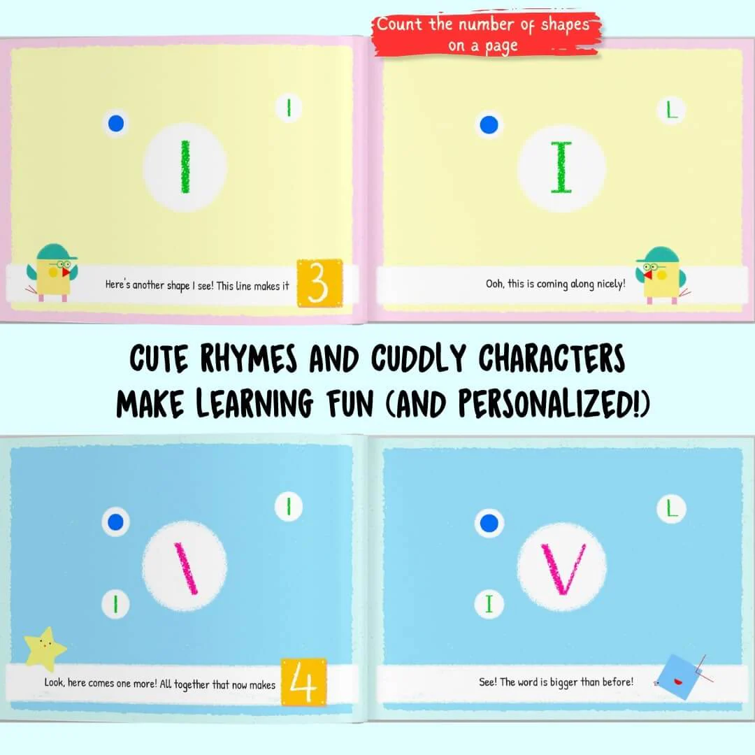 Personalized Book | Letters, Numbers and Me - Image 5