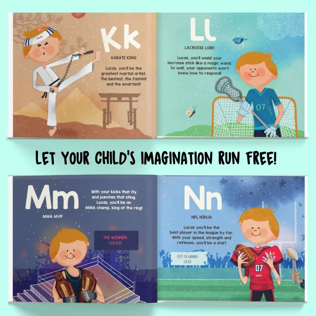 Personalized Book | What Will I Be? An ABC Sports Story - Image 6