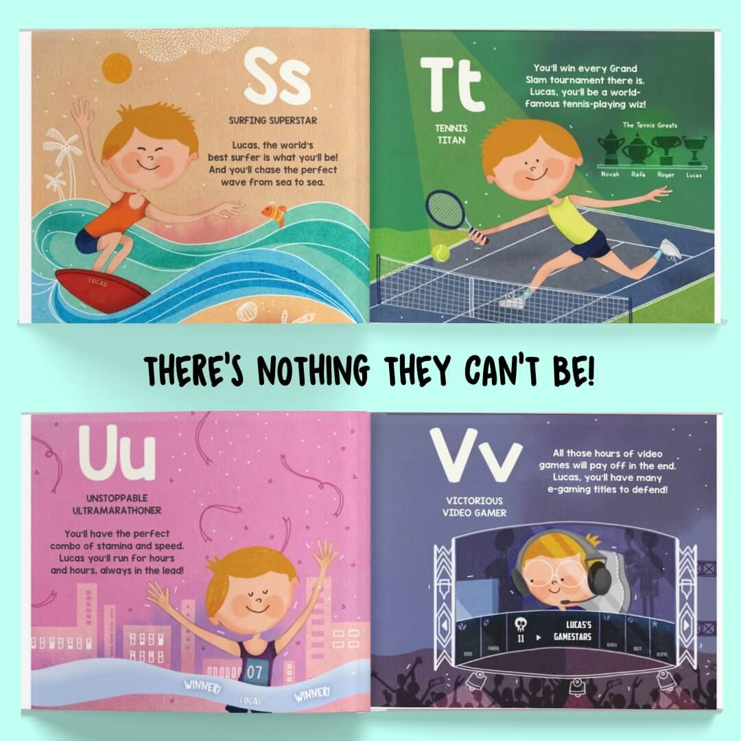Personalized Book | What Will I Be? An ABC Sports Story - Image 8