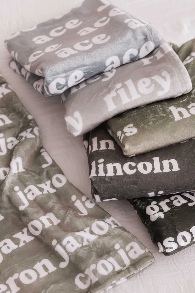 Personalized Color Blanket | Juniper - Image 2