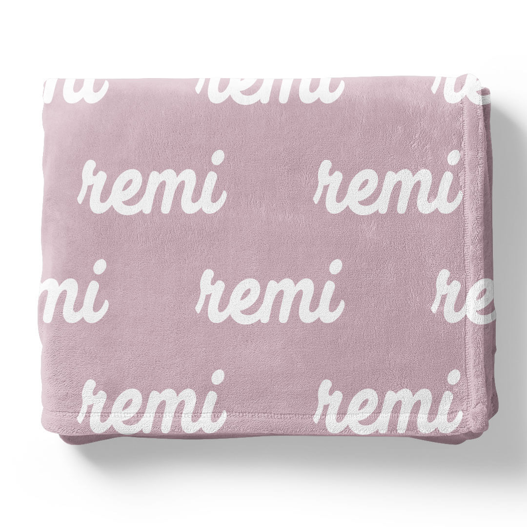 Personalized Color Blanket | Lilac - Image 7