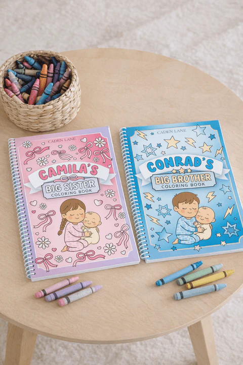 Personalized Coloring Book | Big Sibling - Image 9