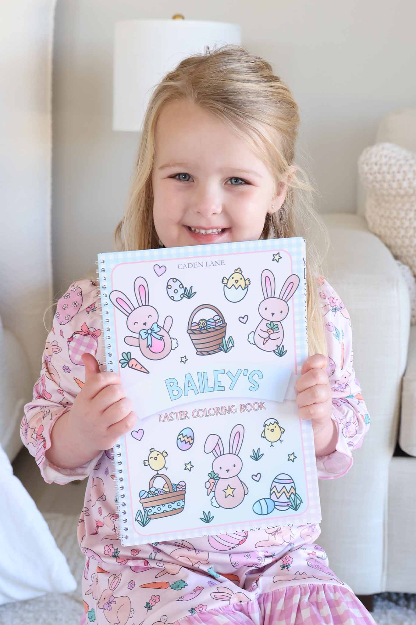 Personalized Coloring Book | Hoppy Easter - Image 10