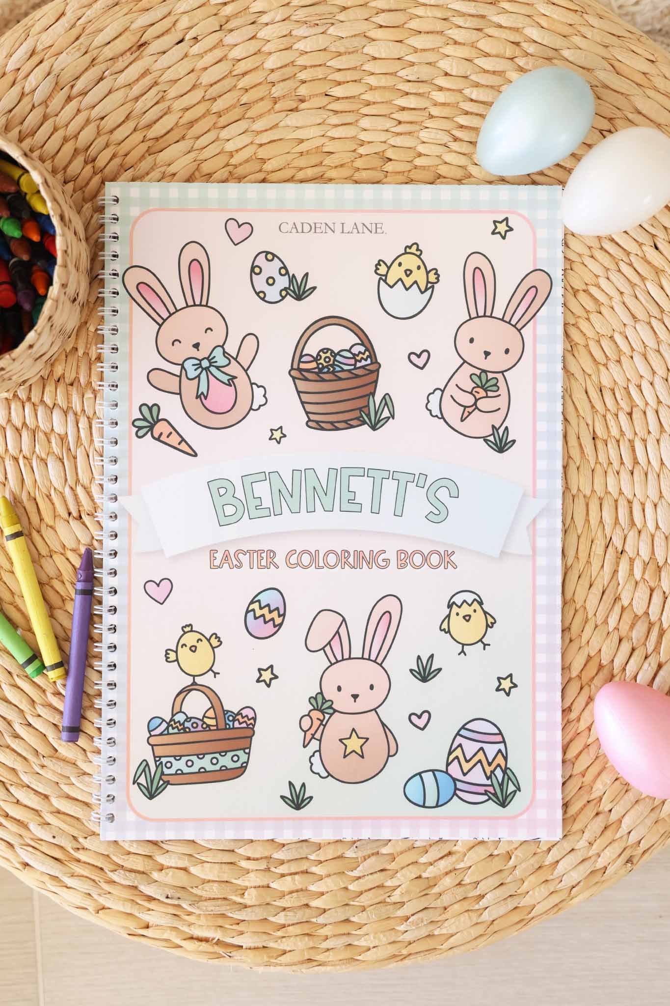 Personalized Coloring Book | Hoppy Easter - Image 4
