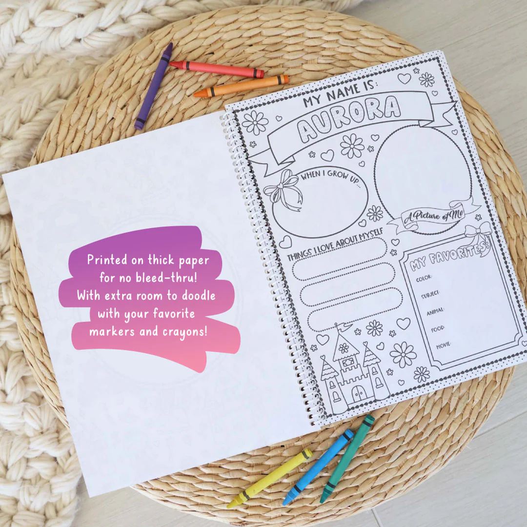 Personalized Coloring Book | Far Far Away - Image 2
