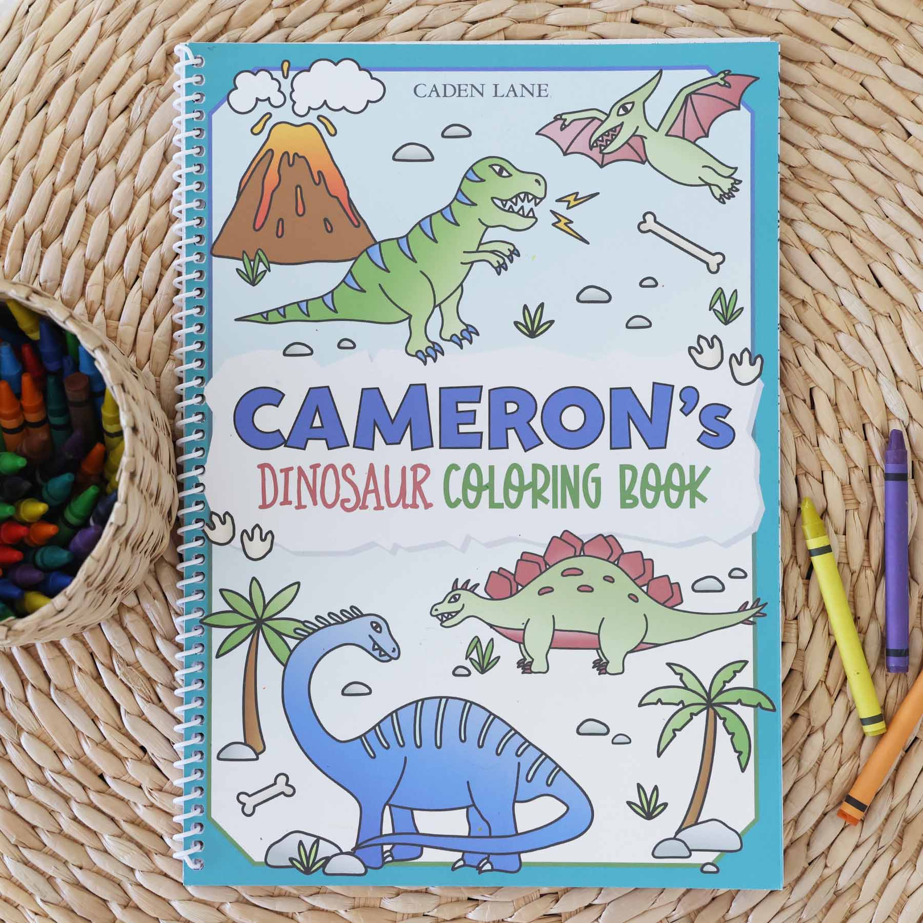 Personalized Coloring Book | Jurassic Playground - Image 10