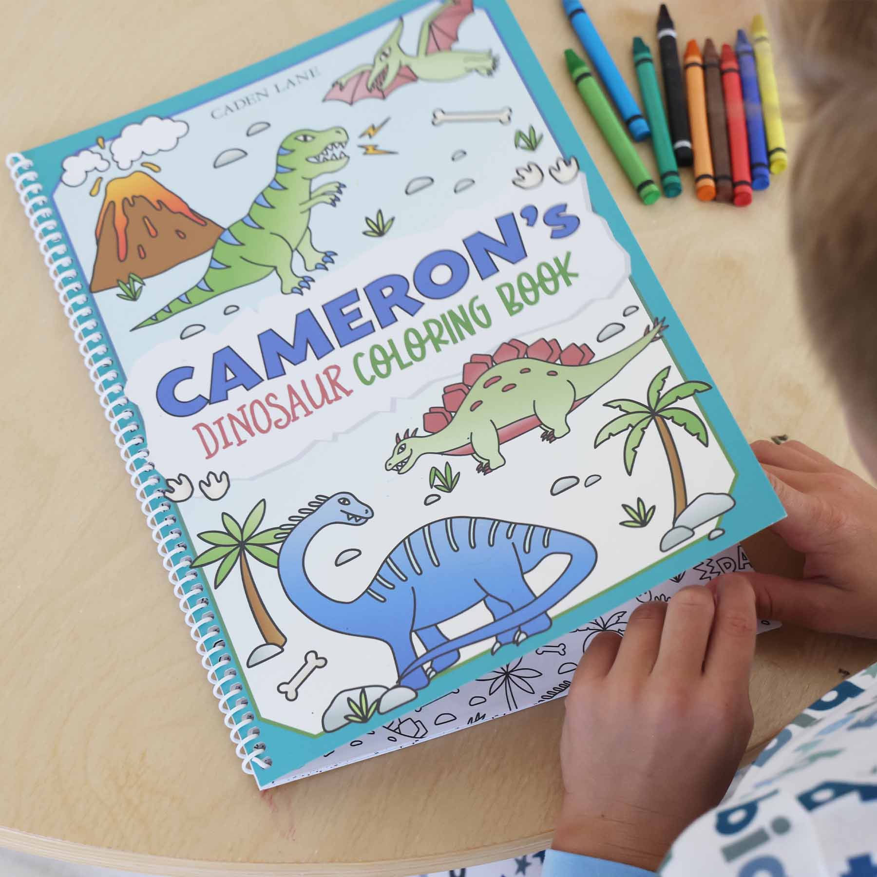 Personalized Coloring Book | Jurassic Playground - Image 13