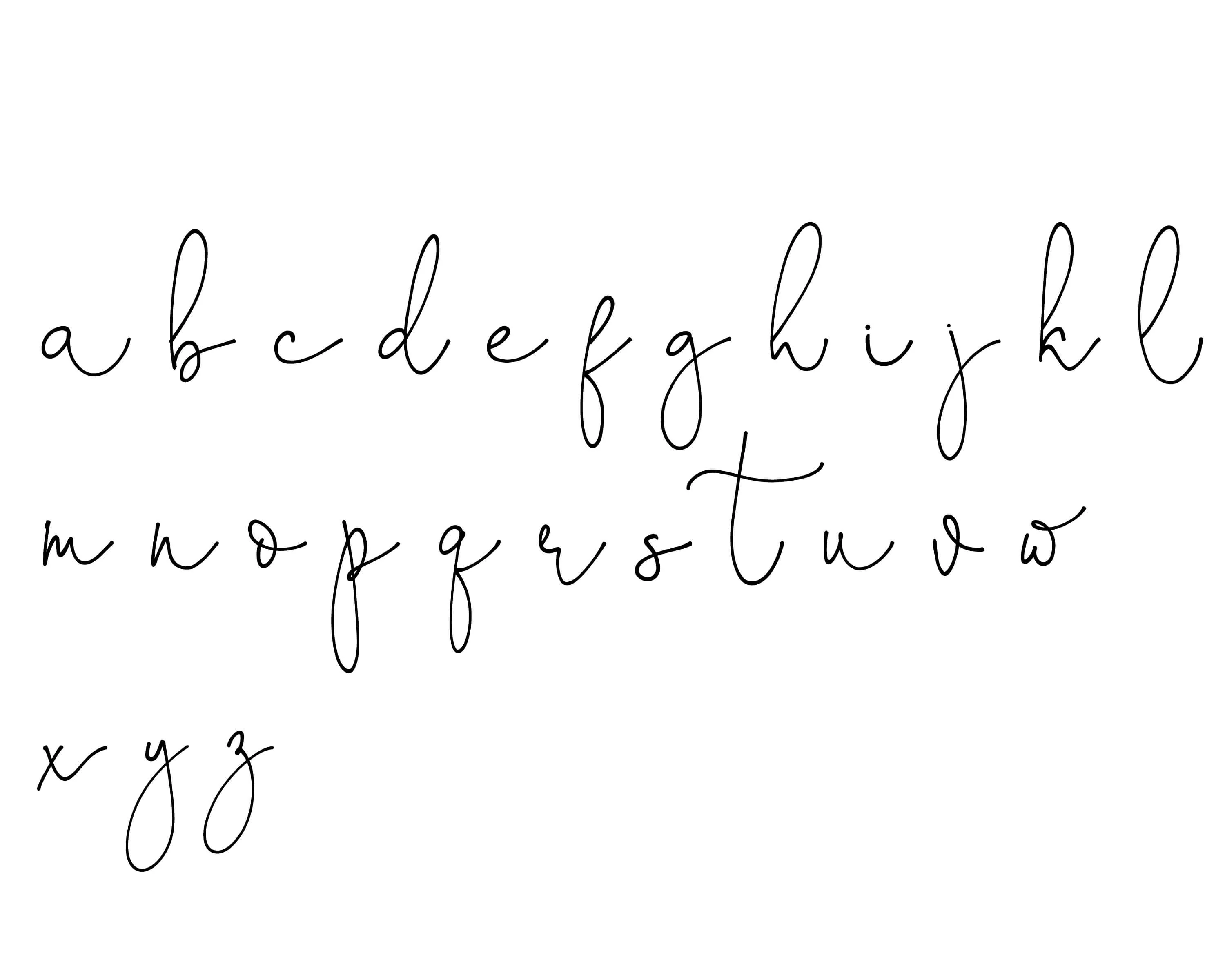 Personalized Crib Sheet in Blush Pink | Script Font Duo - Image 3