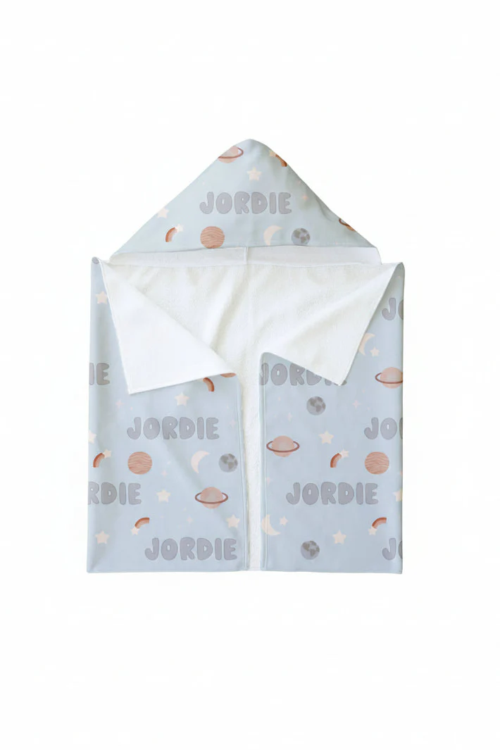 Personalized Hooded Towel | Calm Space - Image 5