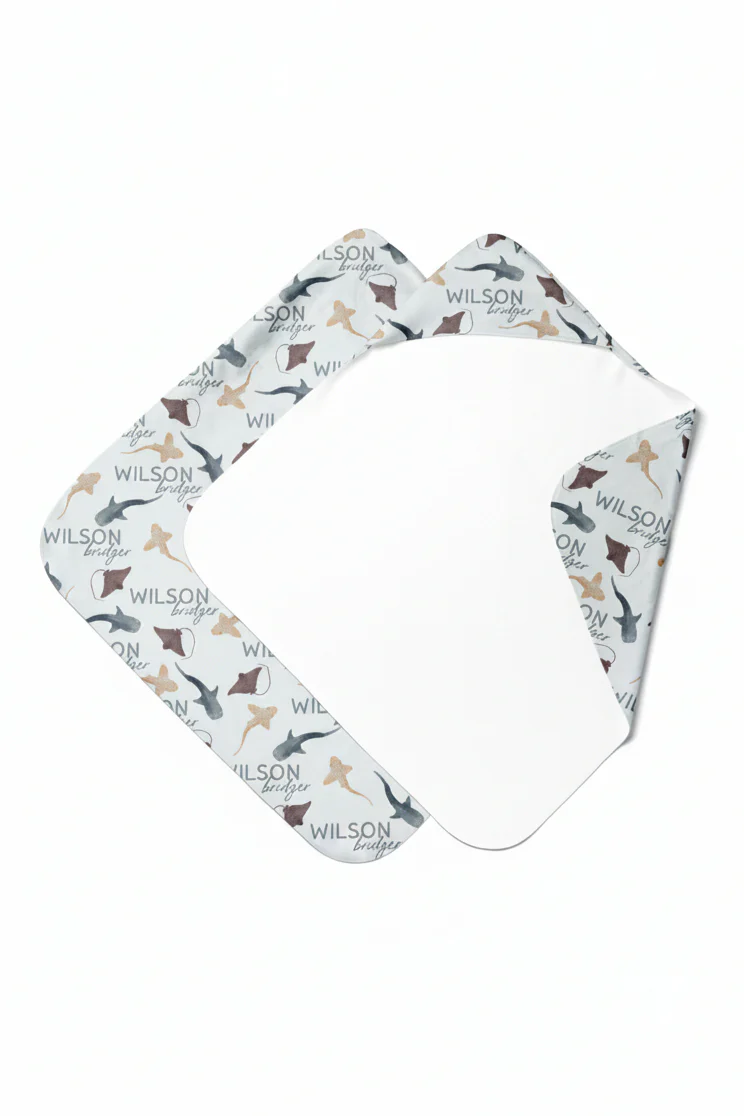 Personalized Hooded Towel | Fin Friends - Image 7