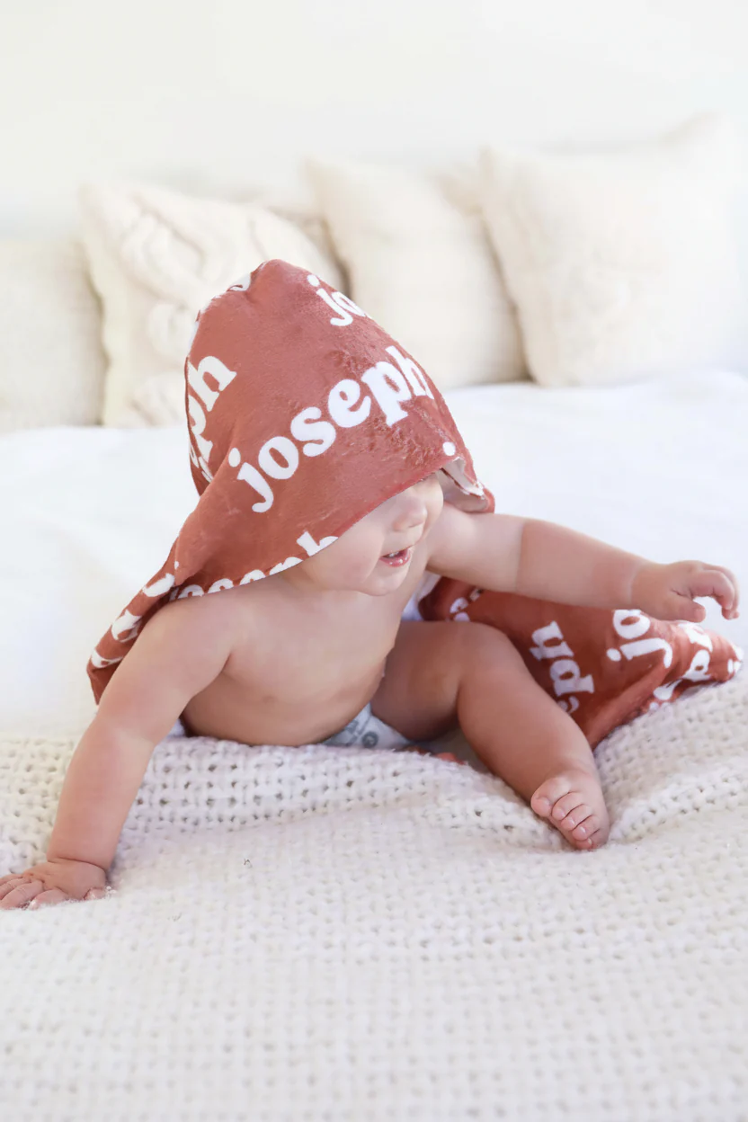 Personalized Hooded Towel | Solids - Image 10