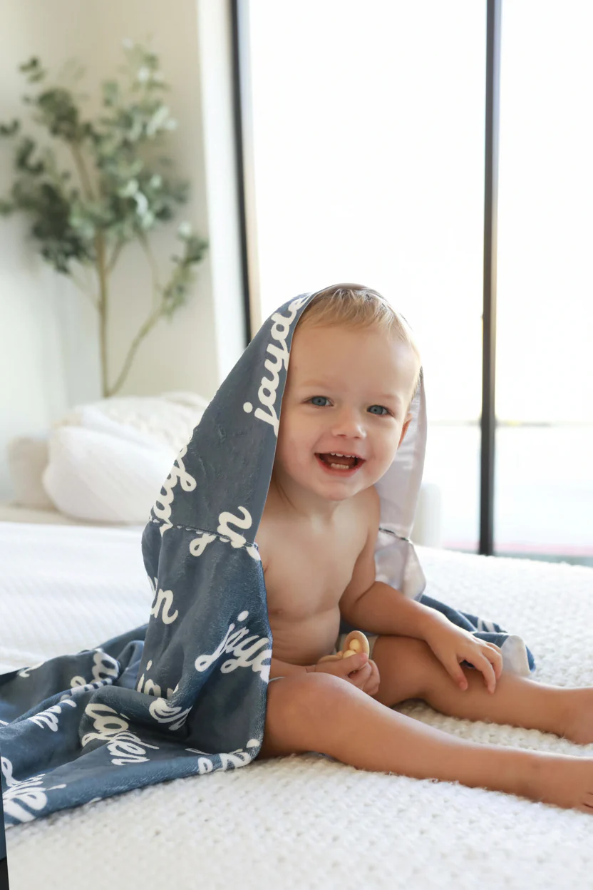 Personalized Hooded Towel | Solids - Image 12
