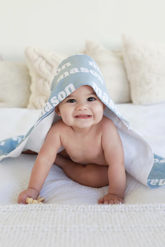 Personalized Hooded Towel | Solids - Image 19