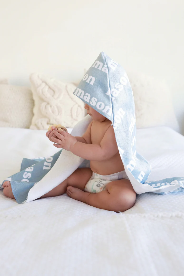 Personalized Hooded Towel | Solids - Image 20