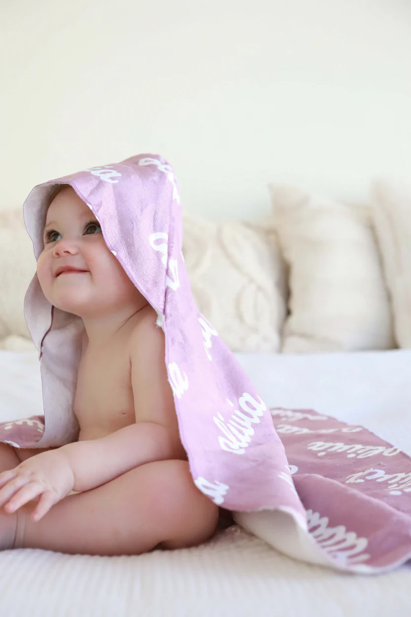 Personalized Hooded Towel | Solids - Image 7