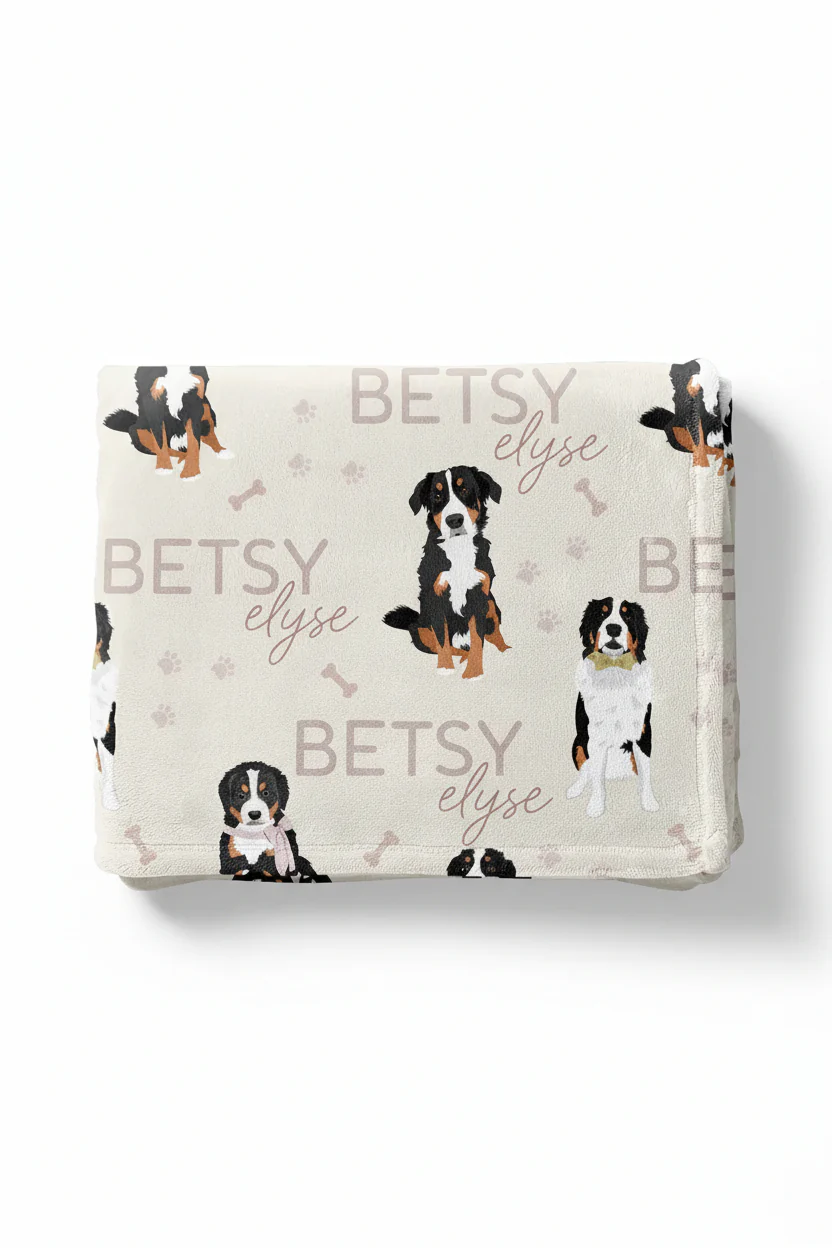 Personalized Kids Blanket | Bernese