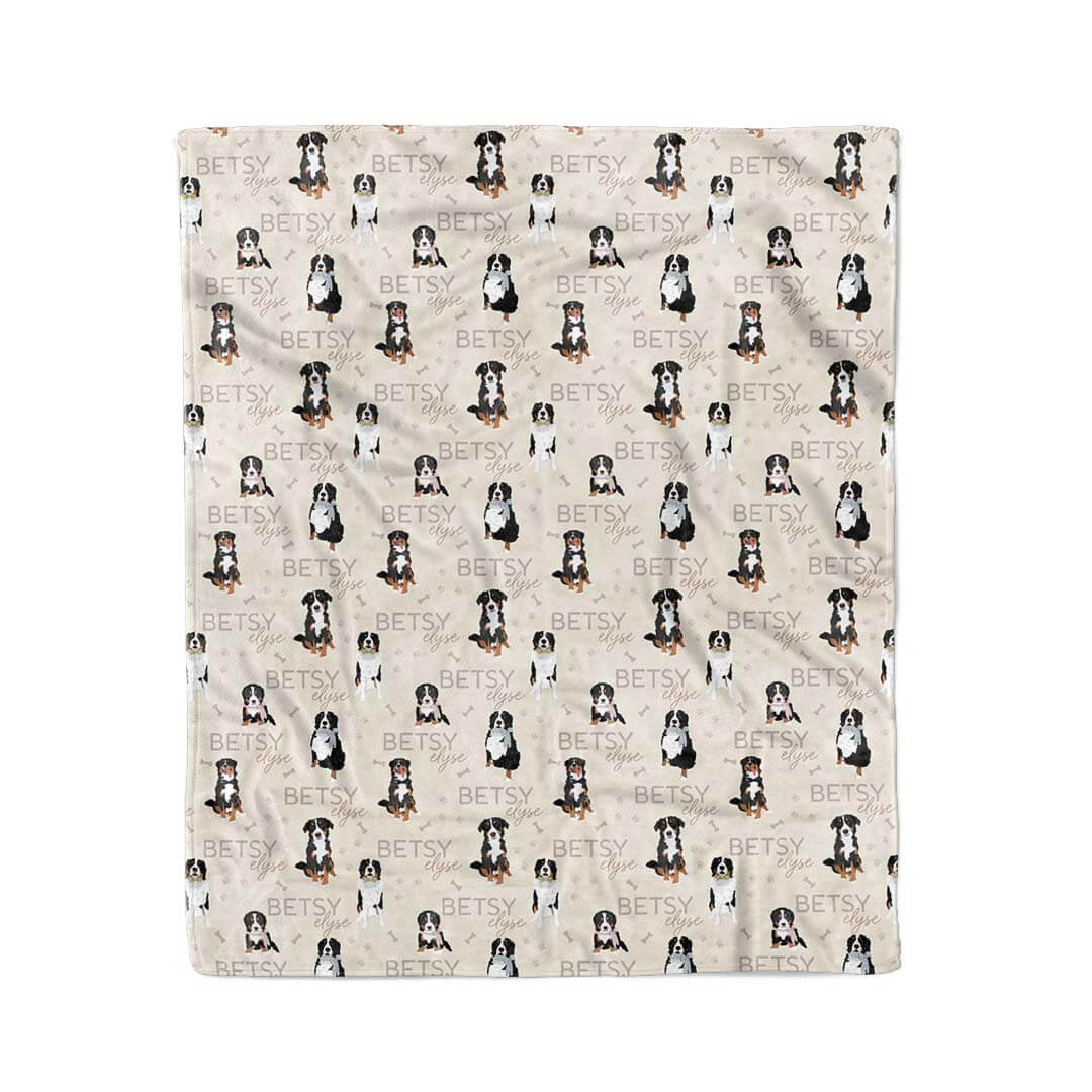Personalized Kids Blanket | Bernese - Image 2