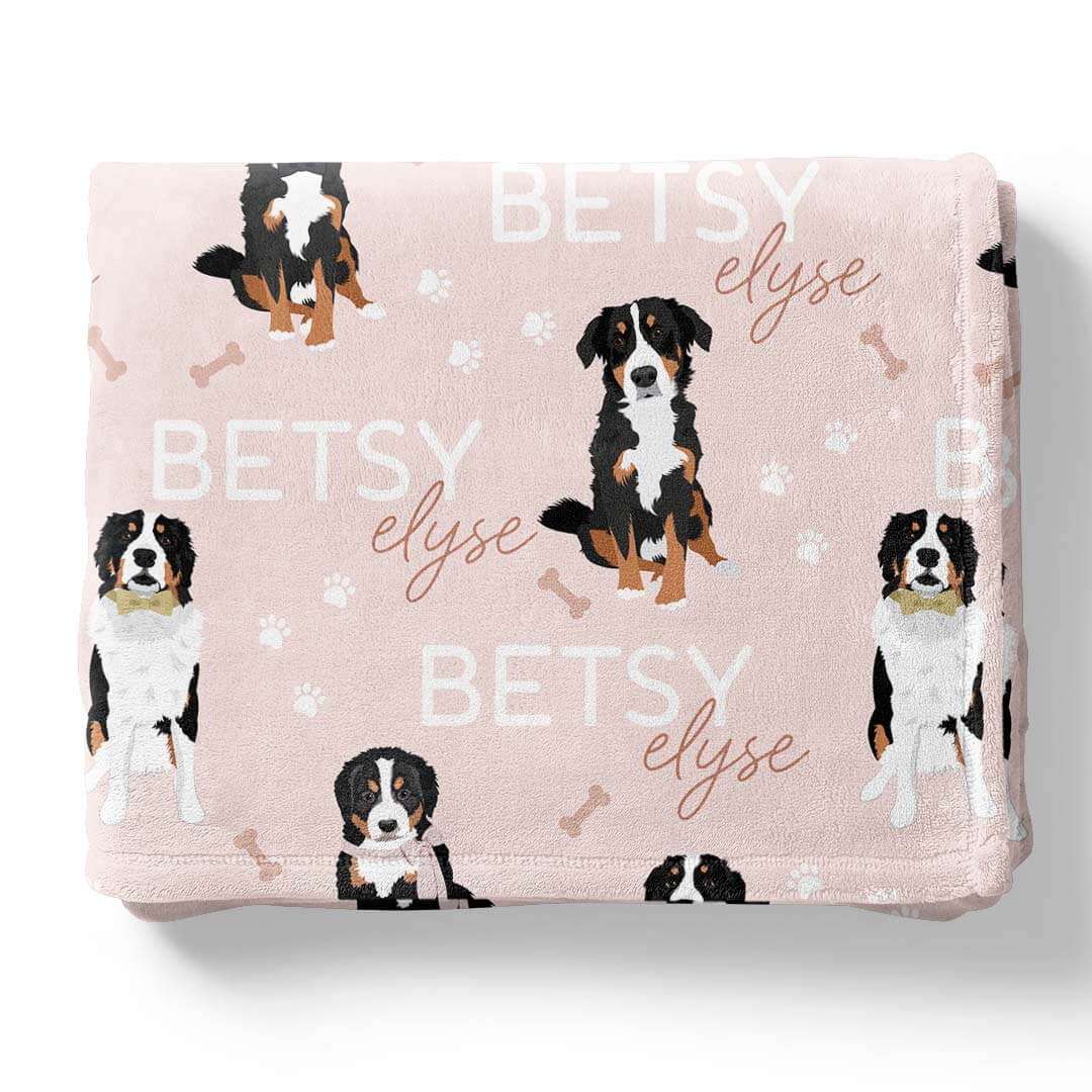Personalized Kids Blanket | Bernese - Image 3