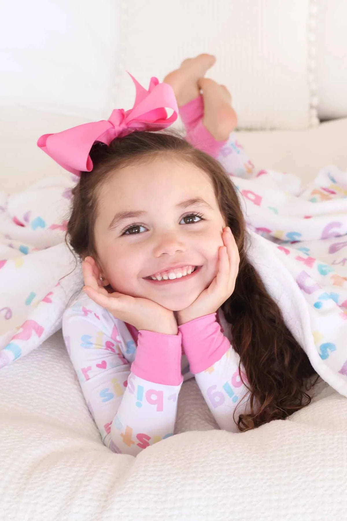 Big Sister Personalized Kids Blanket - Image 4