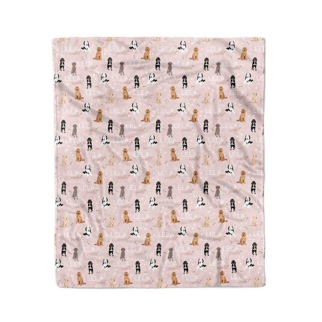 Personalized Kids Blanket | Doodles - Image 2