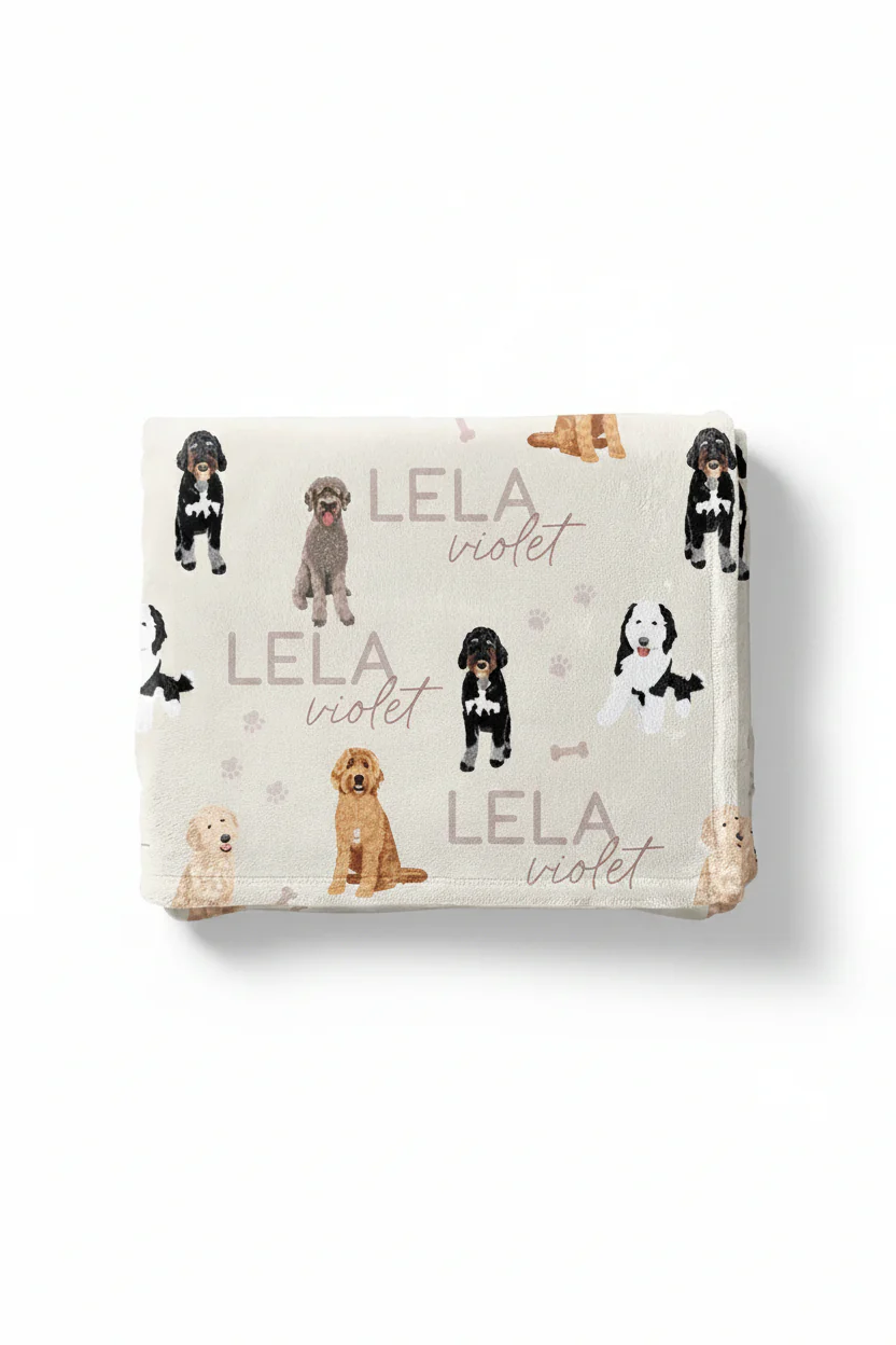 Personalized Kids Blanket | Doodles - Image 7