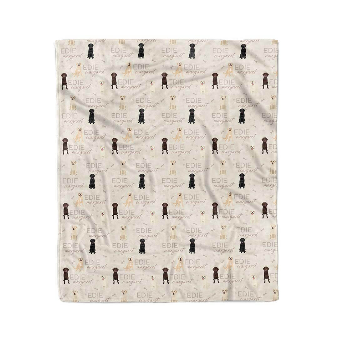 Personalized Kids Blanket | Lab - Image 6