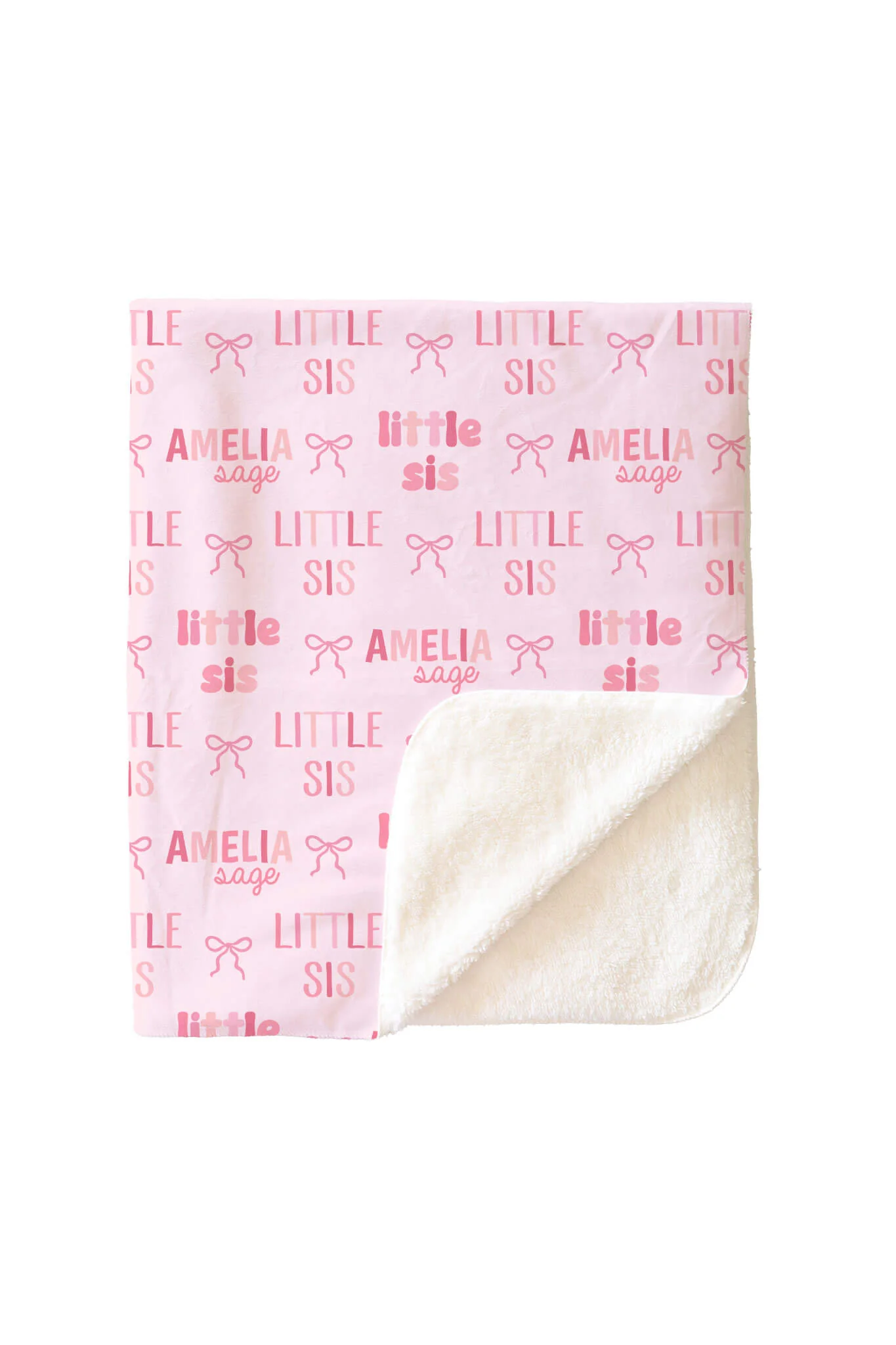Personalized Kids Blanket | Little Sis - Image 4