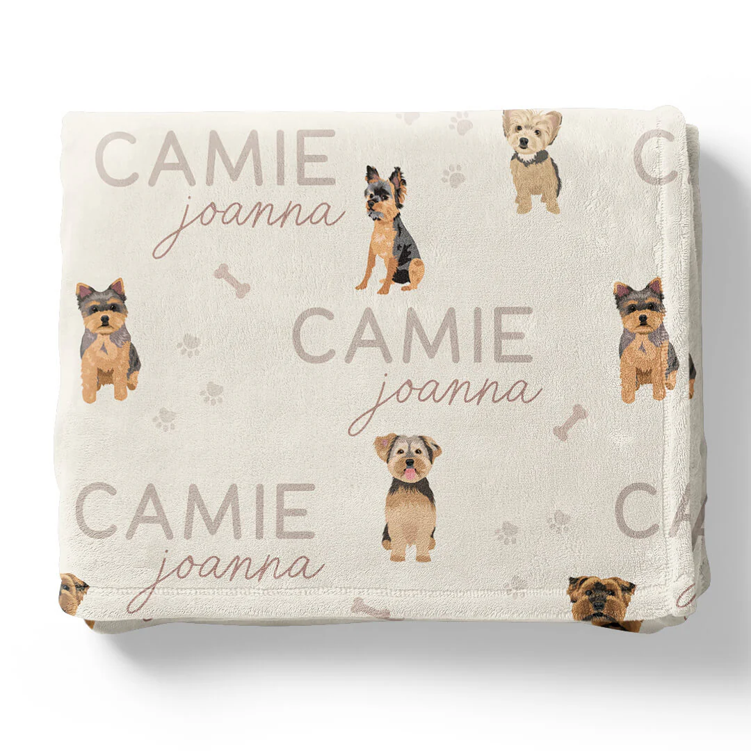 Personalized Kids Blankets | Dog Breeds - Image 100