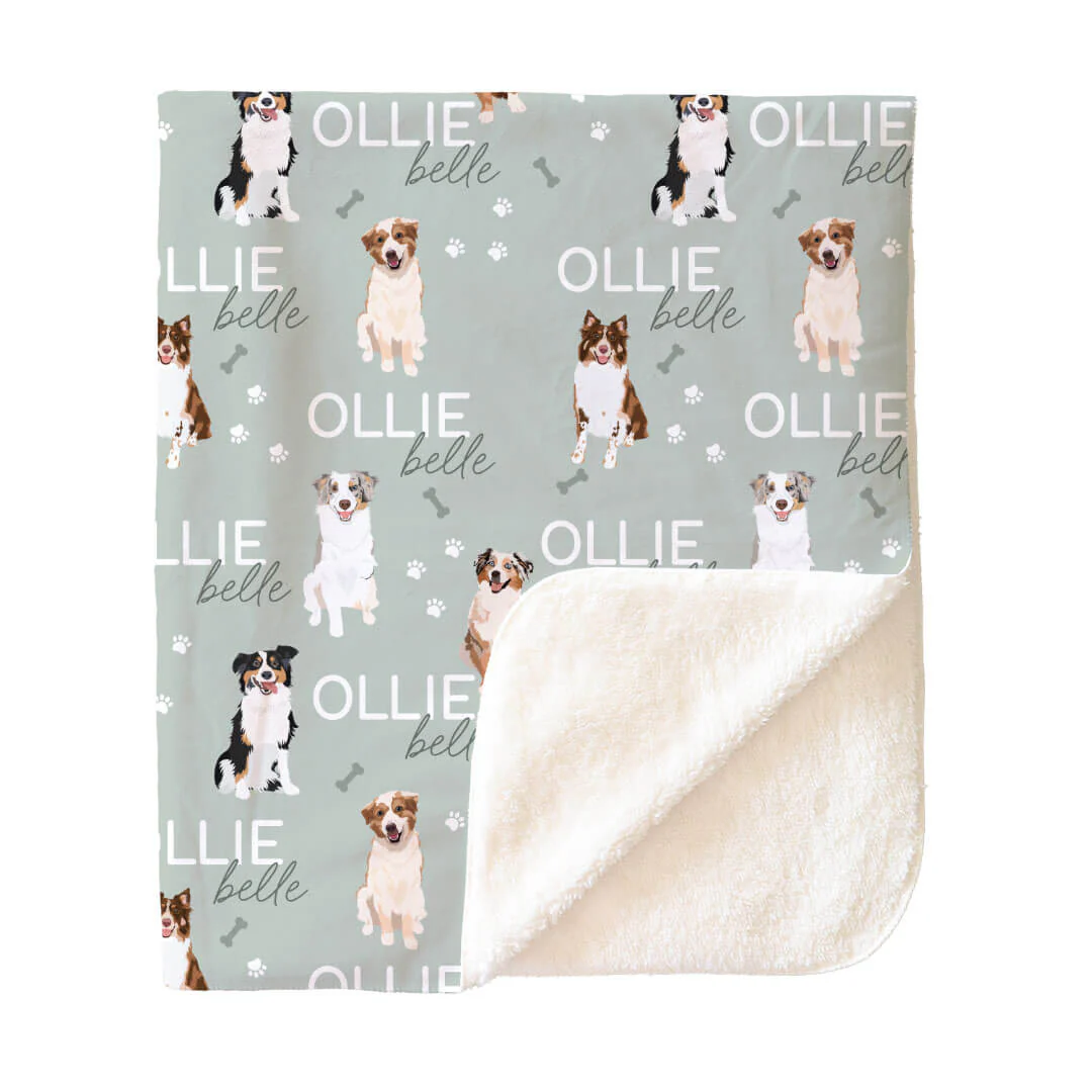 Personalized Kids Blankets | Dog Breeds - Image 106