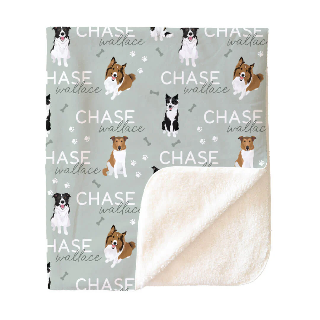 Personalized Kids Blankets | Dog Breeds - Image 110