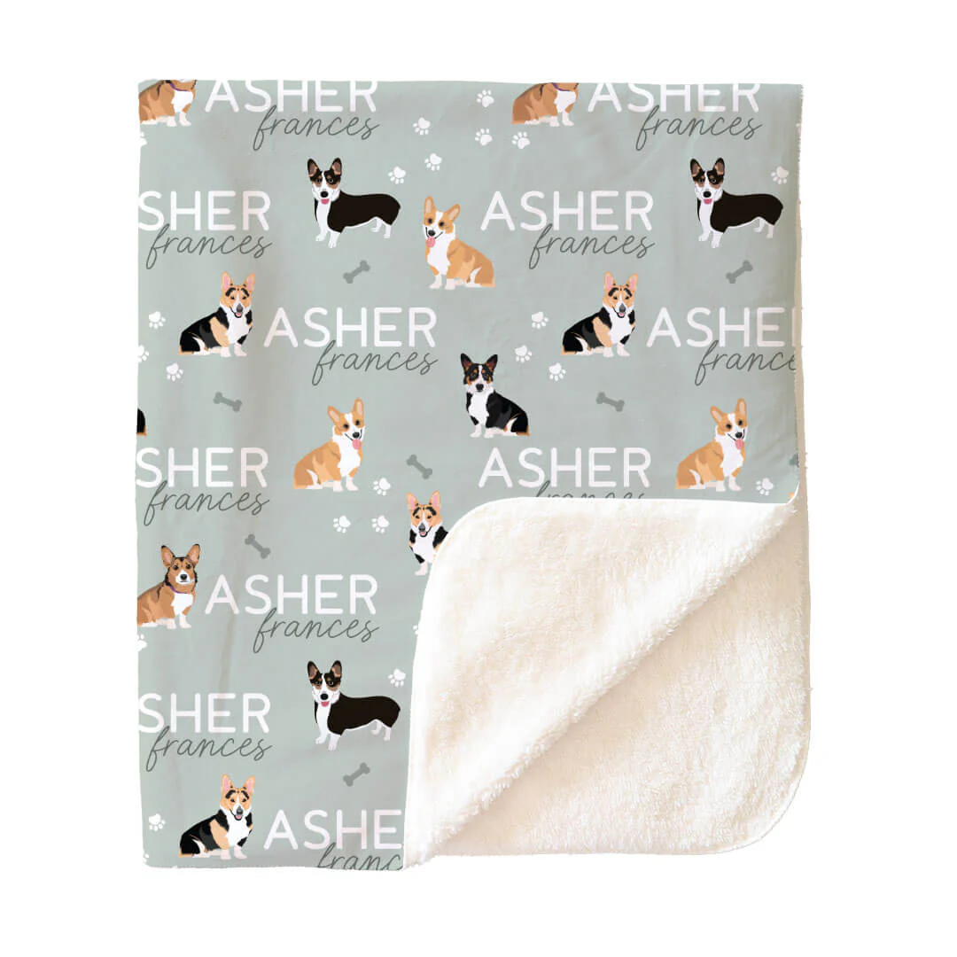 Personalized Kids Blankets | Dog Breeds - Image 111