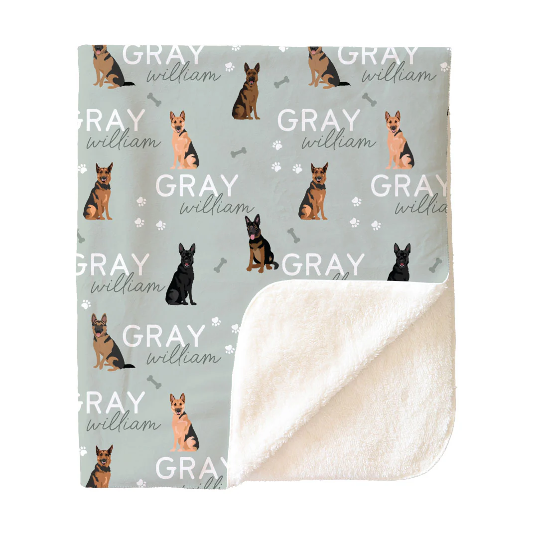 Personalized Kids Blankets | Dog Breeds - Image 118