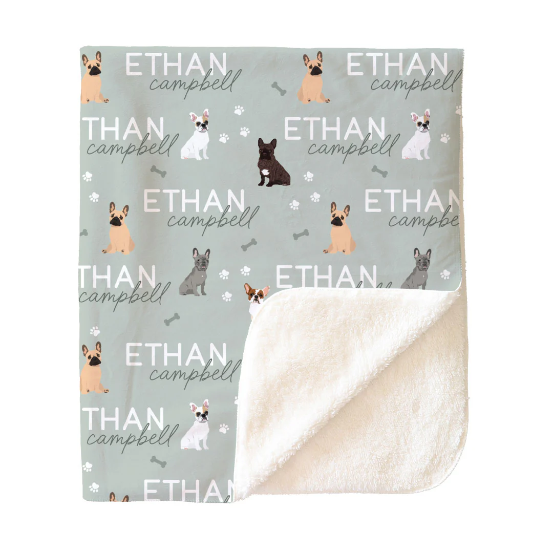 Personalized Kids Blankets | Dog Breeds - Image 119