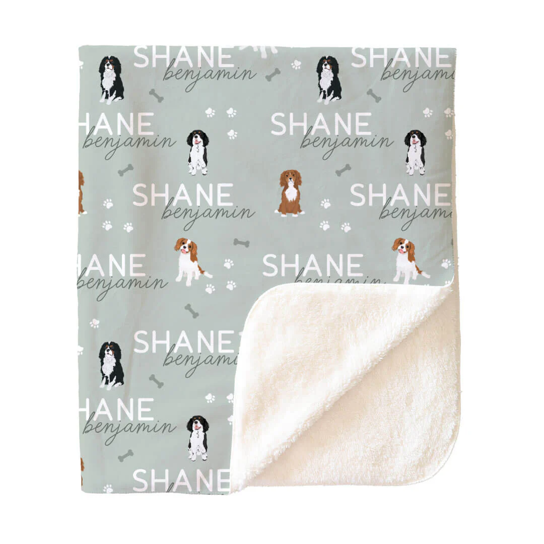 Personalized Kids Blankets | Dog Breeds - Image 125