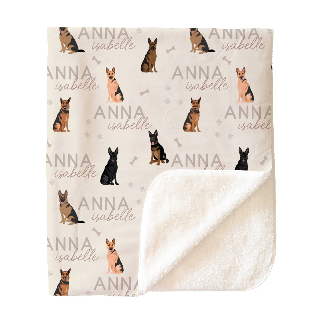 Personalized Kids Blankets | Dog Breeds - Image 142