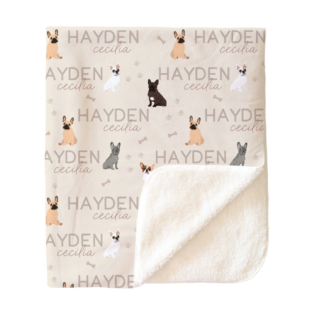 Personalized Kids Blankets | Dog Breeds - Image 143