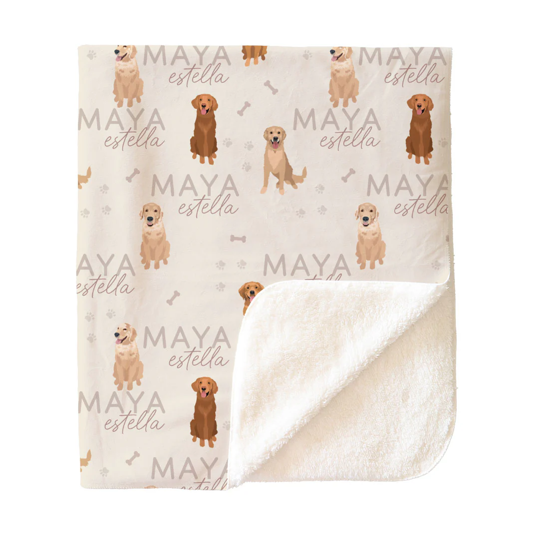 Personalized Kids Blankets | Dog Breeds - Image 144