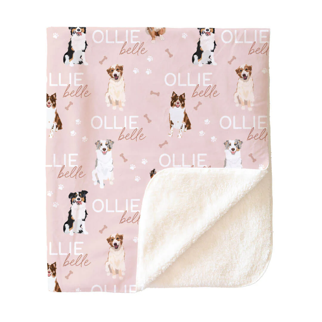 Personalized Kids Blankets | Dog Breeds - Image 154