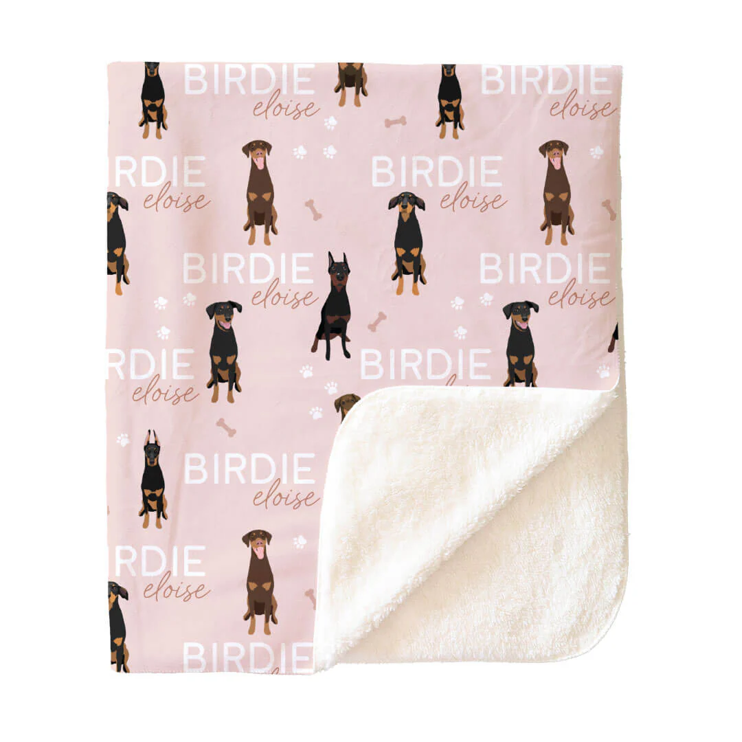 Personalized Kids Blankets | Dog Breeds - Image 161