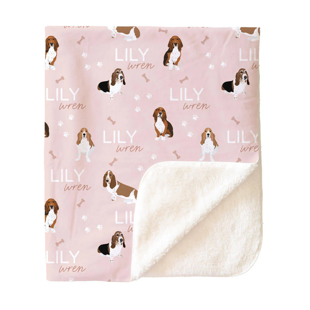 Personalized Kids Blankets | Dog Breeds - Image 164